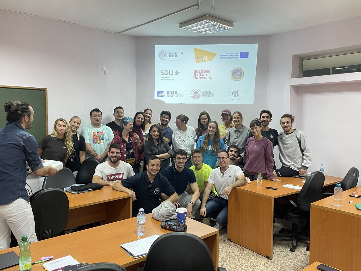 In early November, Professor <a href="/ElbeAnne/">Anne-Marie Elbe</a> visited the University of Thessaly in Greece, where she gave a lecture on #antidoping to first-year students in the European Master's program in Sport and Exercise Psychology. Additionally, she introduced them to the #ViRAL project.