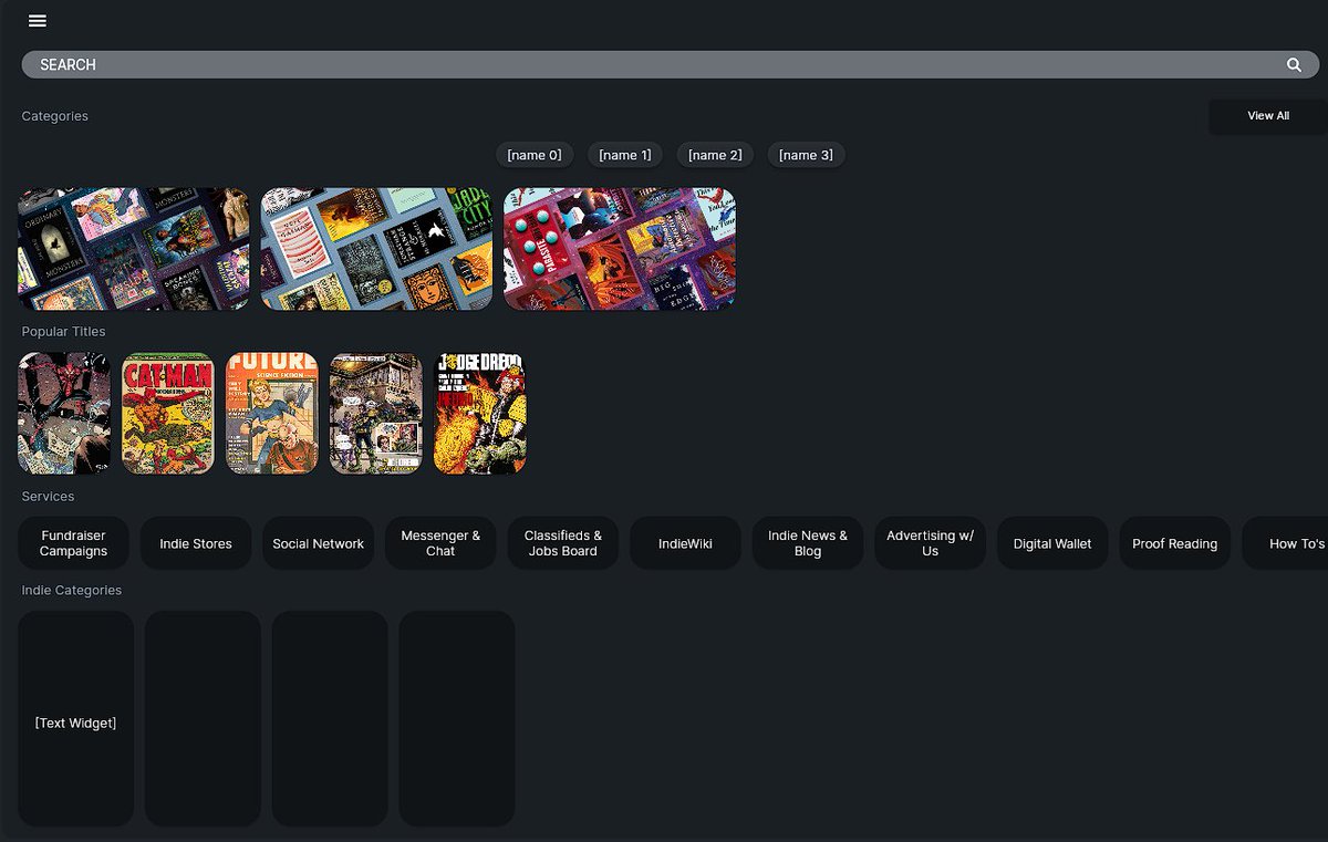AgryRStudio's tweet image. Website view, #Indiecreatives #Mobileapp