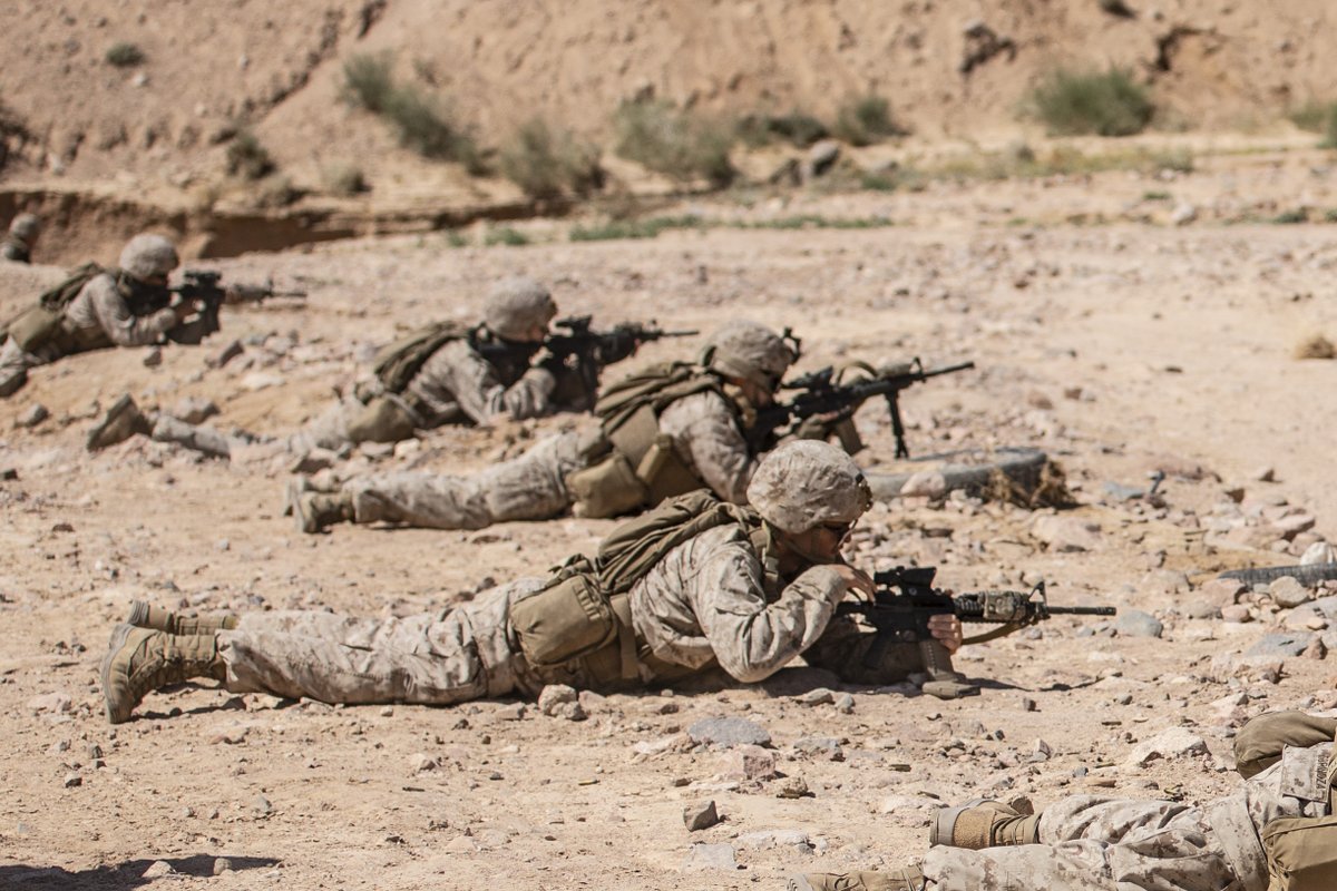 CSOJTF_Central's tweet photo. #FiresFriday, 4 months ago, Lebanese-American U.S. Marine, Pfc. Nadi Chams fires an M4A1 carbine and M72A7 Light Anti-Tank Weapon System during Intrepid Maven. The exercise with @CENTCOM and @ArmedForcesJO strengthens #PartnerForce training and relationships. #القوةالشريكة https://t.co/klomknxJz0