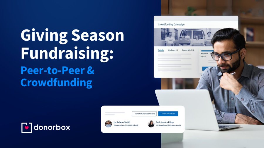 Learn how peer-to-peer and crowdfunding techniques can boost year-end donations for your #nonprofit, via @Donorbox: spr.ly/6012uxQMY #NPFundraising #NonprofitFundraising #GivingSZN #Fundraising