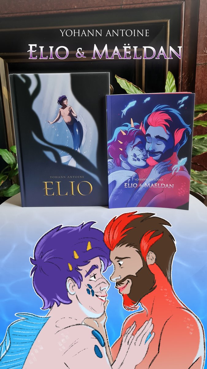 YohannAntoine's tweet photo. La livret ELIO &amp; Maëldan est de retour ! 🧜‍♂️📖

Il comprend 66 pages (dont une histoire inédite au contenu explicite 🔞🤭)

Ecrivez-moi en MP pour plus d'infos ! Merci de votre soutien ! 💙🧜‍♂️📖

#elio #eliothelittlemerman #yohannantoine #eliomaeldan #comicbook #gay #gaymerman https://t.co/QERiEC9cDK