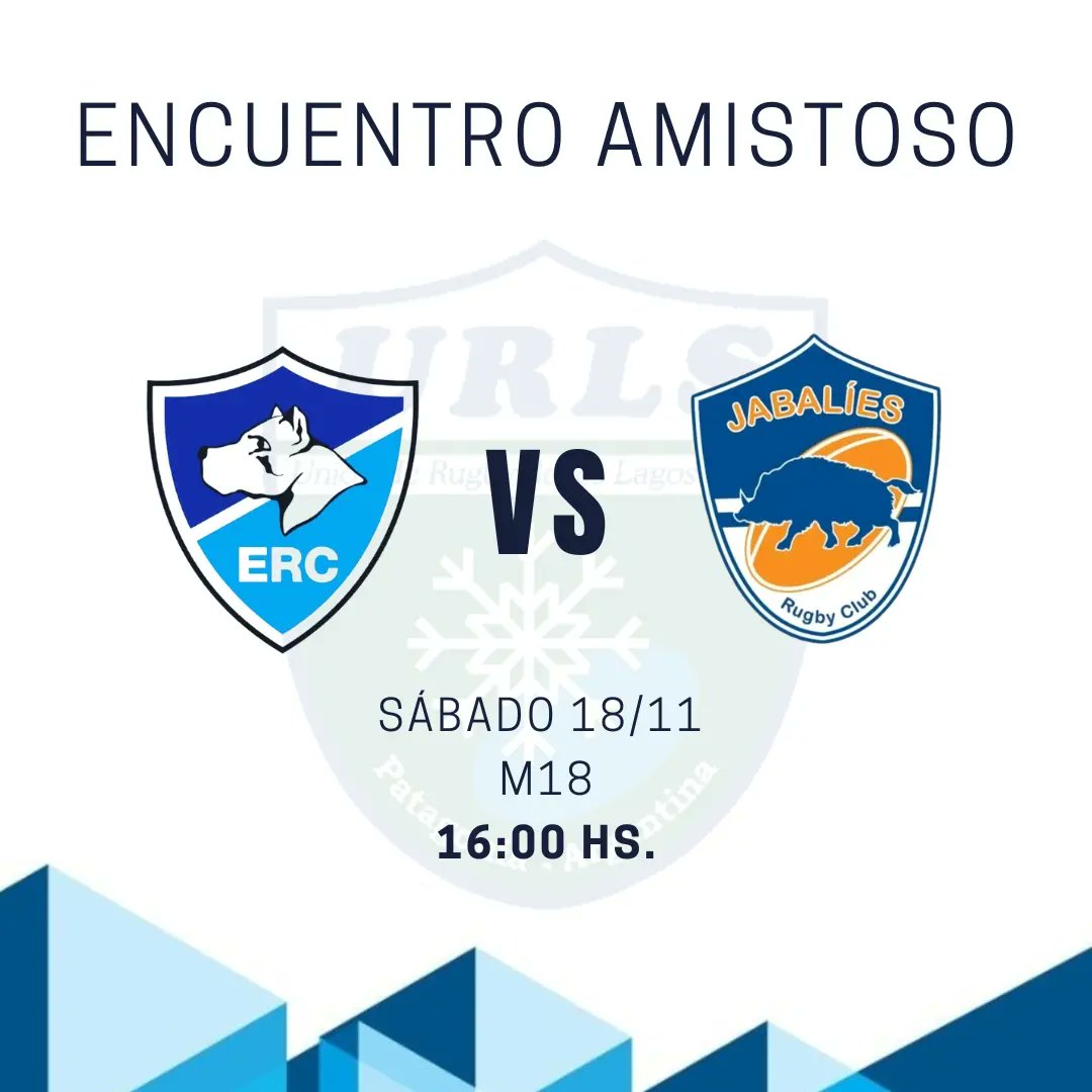 EsquelRugbyClub's tweet photo. ¡La M18 juega en casa! 🏉

Los dirigidos por Tomás Colomb, van a estar disputando uno de sus últimos encuentros este año. 🏔️

📅 Sábado 18/11
📍Esquel, Chubut
🆚 Jabalíes (El Bolsón)
🏟️ Esquel Rugby Club
⏲️ 16:00 hs.

¡Vamos todos a alentar! 🇪🇪

Somos Dogos, Somos ERC 🇪🇪 https://t.co/V0m9TYKoZK