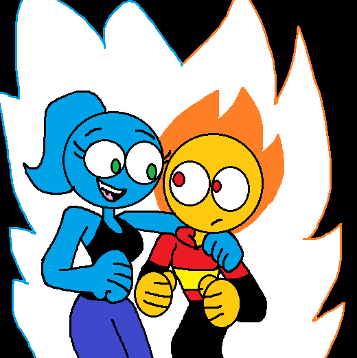 NeilMartinNuez1's tweet photo. Waterkyn y Fireboy y Los Sayianjin #Heroverse #drawing #piant https://t.co/w5nd0rmgPW