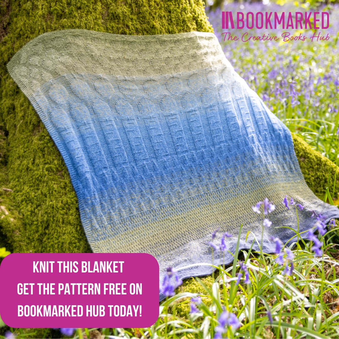 Knit this stunning blanket from "The Art of Landscape Knitting" by Anne le Brocq today for free, on Bookmarked Hub! 😍💚

#knit #knitting #knitter #knittingpattern #knitters #knitnow #knittedblanket