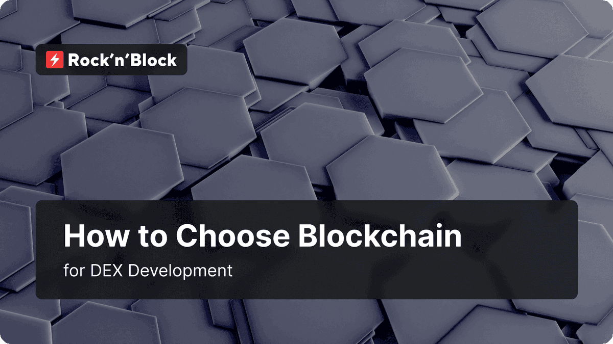 RocknBlockDev's tweet image. 🔗 Explore key factors of the blockchain selection process for decentralized exchange development. Enhance DEX development by making informed decisions for ultimate success!

Read our new article ➡️ rocknblock.io/blog/how-to-ch…

#DEXdevelopment #DecentralizedExchangeDevelopment