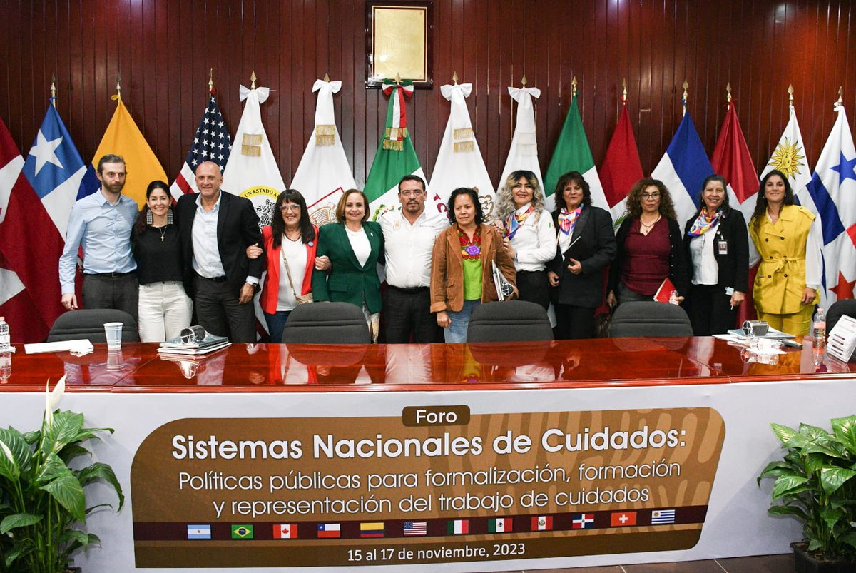 "Este Foro da sentido a nuestra lucha y pone en el centro de nuestras actividades la misión de nuestra tarea. Unidxs somos más fuertes es, más allá de una premisa, el eje de una política sindical global", <a href="/NormaLilianaDra/">Dra. Norma Liliana</a> pta <a href="/sntissste/">SNTISSSTE</a>

En breve iniciamos bit.ly/49wtPA4