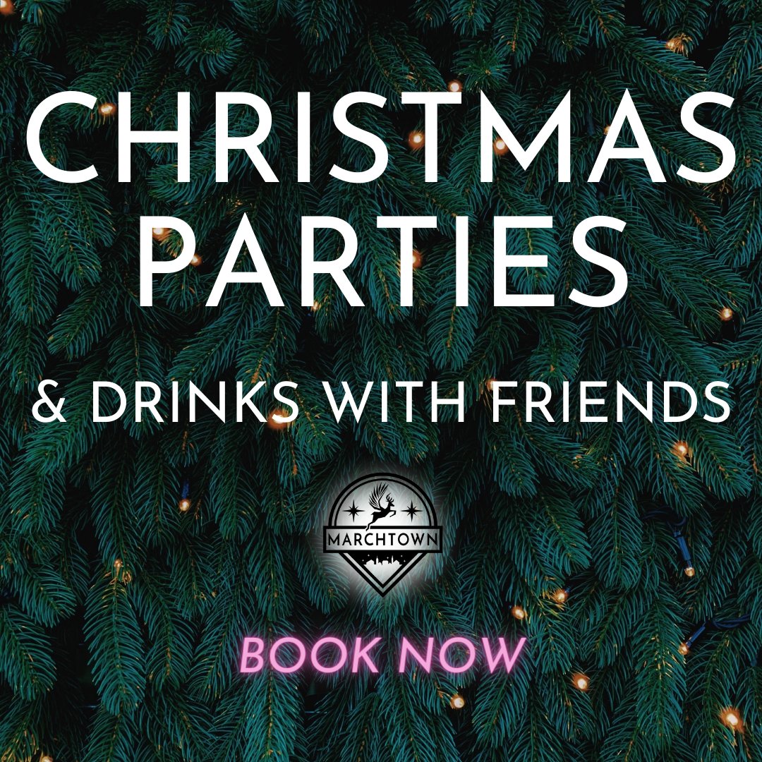 Book your Xmas party now - there's still space still available in the Snug Bar this December! Or simply book a table to enjoy a night out with us. Just call us or email us on hello@marchtown.co.uk 

#marchtown #wine #beer #spirits #shop #bar #gifts #hampers #glasgow #venuehire