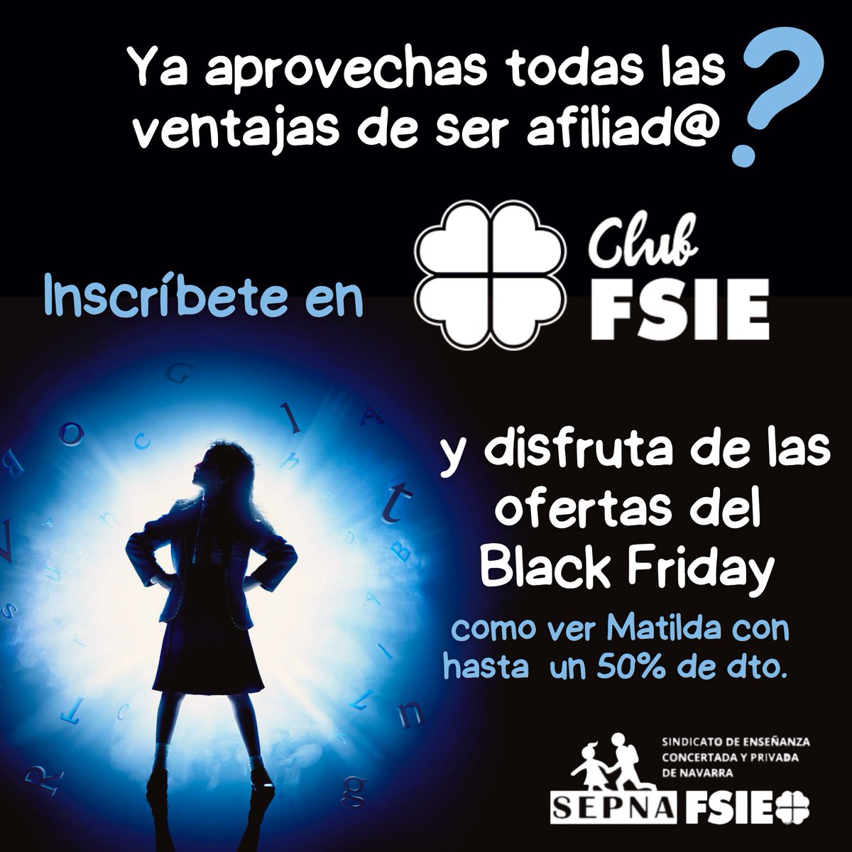 sepna_fsie's tweet photo. Ofertas club FSIE en el Black Friday
#clubFSIE🍀 https://t.co/gq7ByFdki4