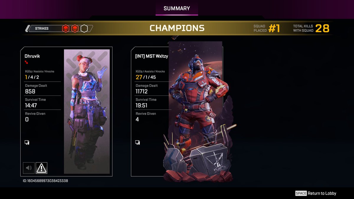 Wxltzy's tweet photo. Please never take this game mode away @PlayApex https://t.co/vfIWuJsjE1