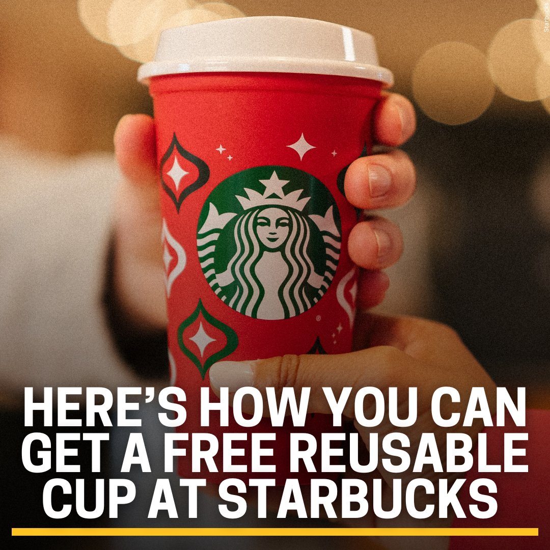 Starbucks red cup day: How to get a free reusable cup