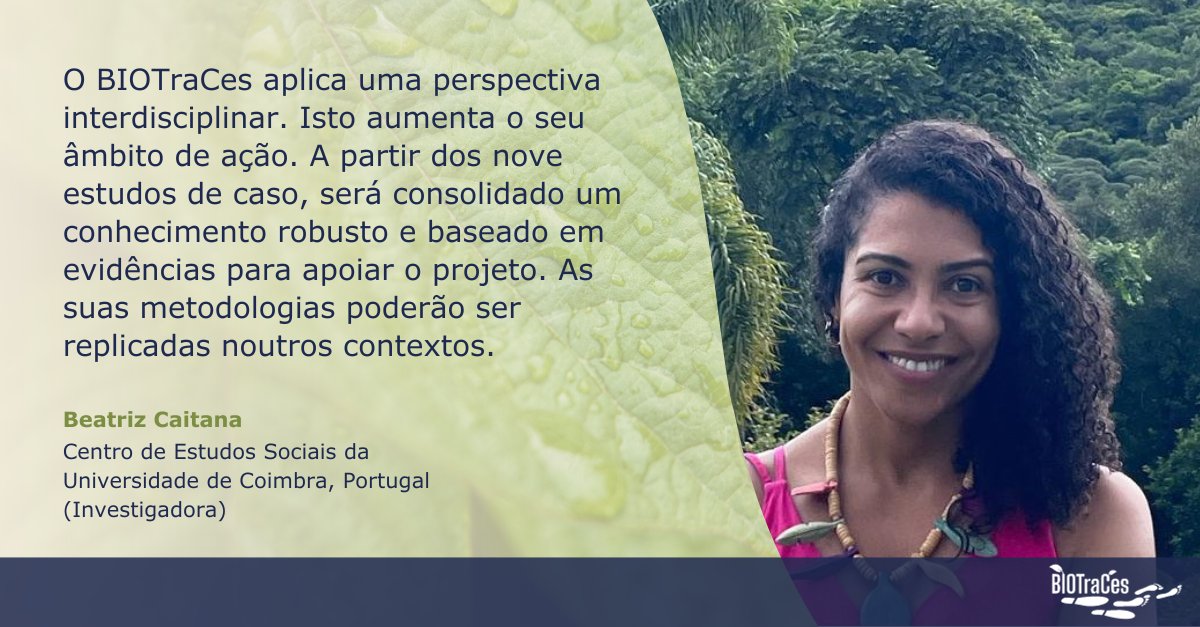 One step beyond 👣

After our #research and case studies have been completed…what comes next? This is an important consideration for our partners at <a href="/ces_uc/">CES.UCoimbra</a>. As Beatriz Caitana explains, the knowledge gained from BIOTraCes can be applied for other contexts.  

<a href="/luciane_lucas/">Luciane Lucas</a>