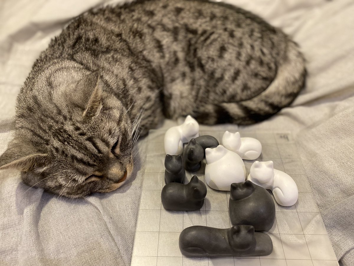 SabamisoCat's tweet image. 注文していたNego が届いたので、さばみそとごましおと遊んでみた🐱
インテリアにもなる猫のボードゲーム🐈
#さばみそ #ブリティッシュショートヘア #ごましお #マンチカン #猫 #Nego #ネゴ #ボードゲーム