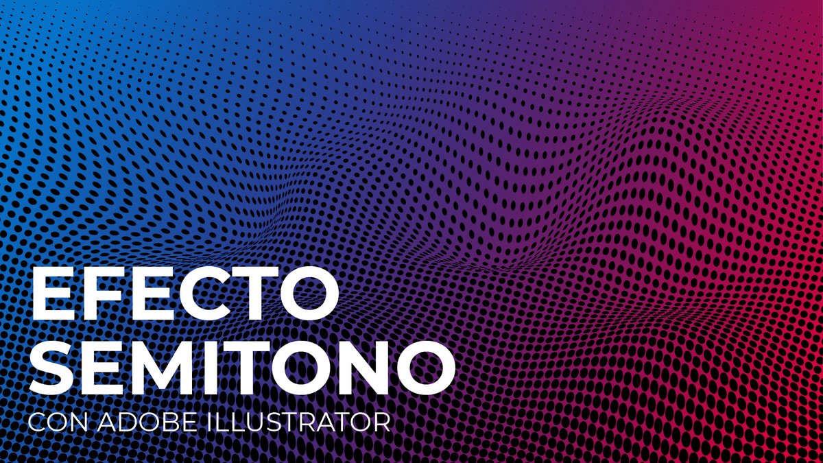 VisualbitStudio's tweet photo. https://t.co/fmfiTGdqz3 ASOMBROSO EFECTO con Adobe #Illustrator paso a paso | Efecto Semitono de Color con relieve 

#diseño #diseñografico #adobeillustrator https://t.co/nrAQIxwUtq