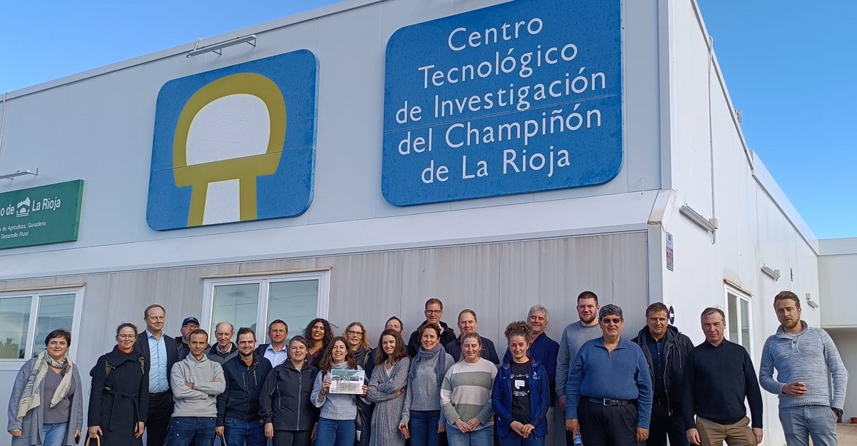 Last week the annual meeting of the European <a href="/projectsafeeu/">ProjectSAFEeu</a> took place in #LaRioja. The partners, coming from Denmark, Norway, Finland, Belgium, Portugal, Poland, Scotland and Ireland, were able to learn up close about the #mushroom sector in La Rioja, and visit some facilities