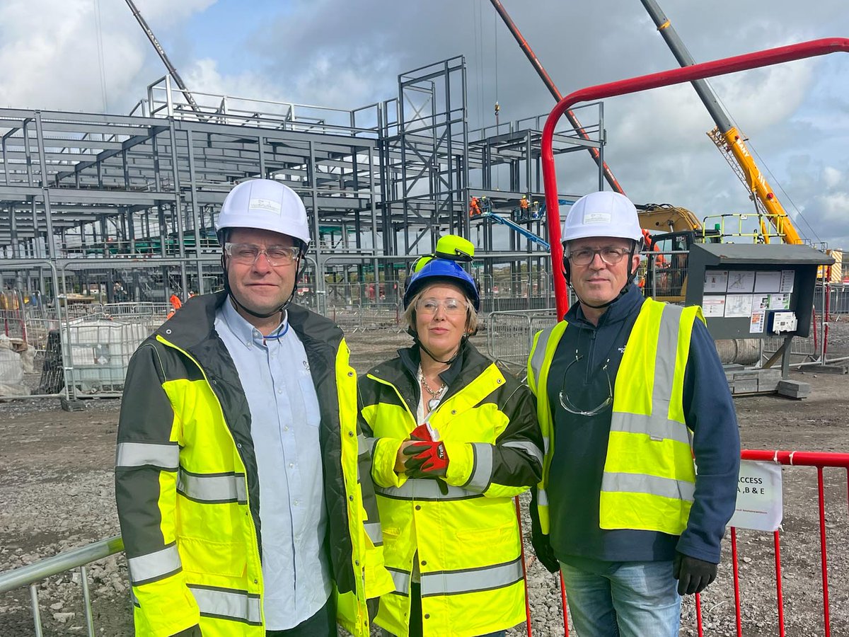 As a Carmarthenshire business, we're proud to be delivering the structural steel for this wonderful project at #PentreAwel - and of the perfect progress to date. Full story here: tinyurl.com/yc7hwye5 <a href="/CarmsCouncil/">Cyngor Sir Gâr</a> <a href="/BouyguesUK/">Bouygues UK</a> <a href="/DyfedSteels/">Dyfed Steels</a> #CardiffSteels #manufacturingWales