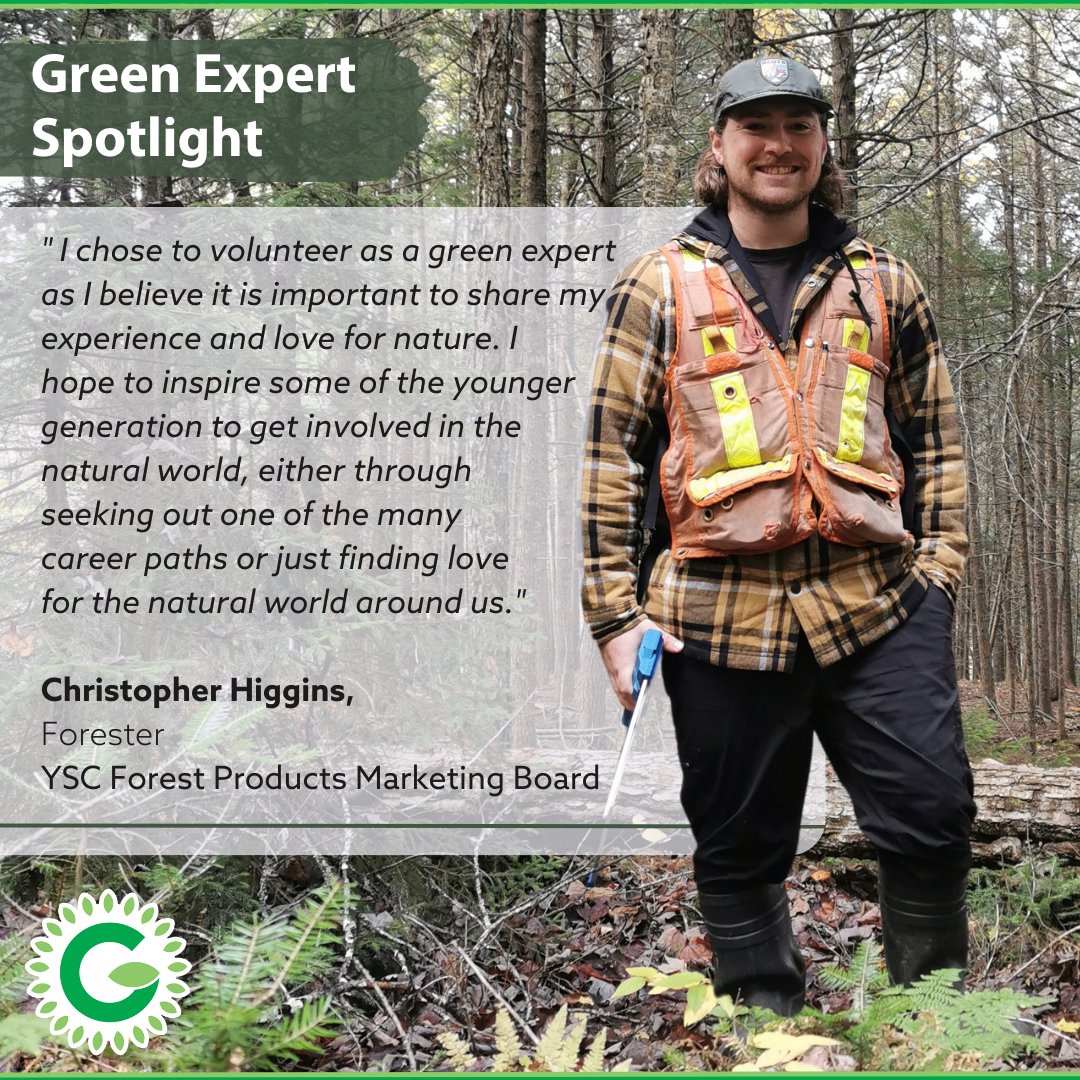 gaiaproject's tweet photo. Green Expert Spotlight: Christopher Higgins shares a little insight on why the Green Experts program is so important to New Brunswick youth.
.
Vitrine sur un de nos experts verts : Christopher Higgins explique pourquoi le Programme des experts verts est si important pour les jeunes du Nouveau-Brunswick.
@YscForest