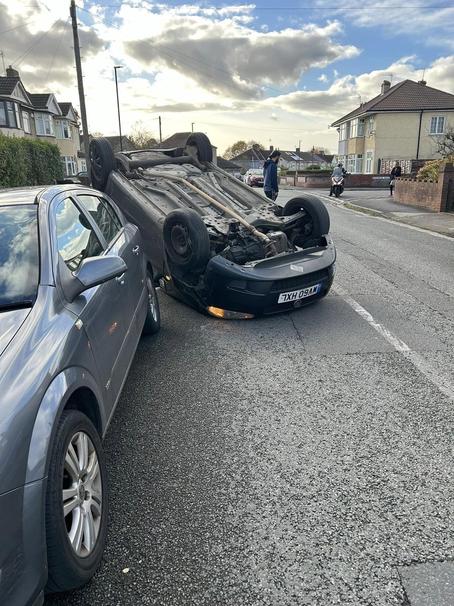 Mary Stevens (@maryistevens) on Twitter photo Last week we heard that our application for CIL funding for "vehicle activated speeding signs" on our Bristol street had been turned down. 
Yesterday, this happened.  @CllrEllieking Last week we heard that our application for CIL funding for "vehicle activated speeding signs" on our Bristol street had been turned down. 
Yesterday, this happened.  @CllrEllieking