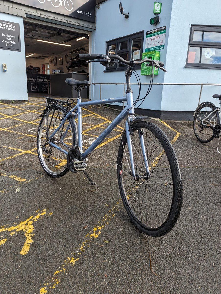 🚲New release!🚲 This week we have some cheaper additions to our ex-hire sales bikes. The Dawes Mojave 21' frame with 28' wheels Just £155! Pop down and see Jack or Woody this weekend to try one out! #exhirebike #cornwall #cameltrail #christmas #mens #gents #mensbike #bargain