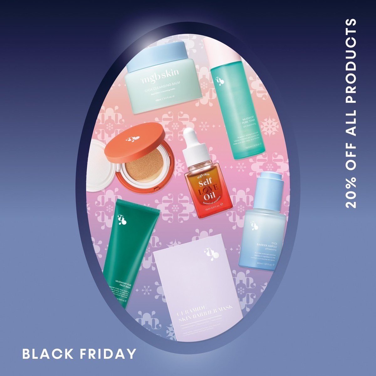 MgbskinG's tweet photo. 🖤 Black Friday 🖤
Black friday has arrived to mgb skin! 🎉

Head to our website https://t.co/pc6Lrc7utj and take advantage of this unreal deal 🤯 20% OFF (all products) + FREE SHIPPING on any order🩷✨

Only from November 20th until 30th!!!

#blackfriday #skincaretips #jbeauty https://t.co/y6Pebrizmn