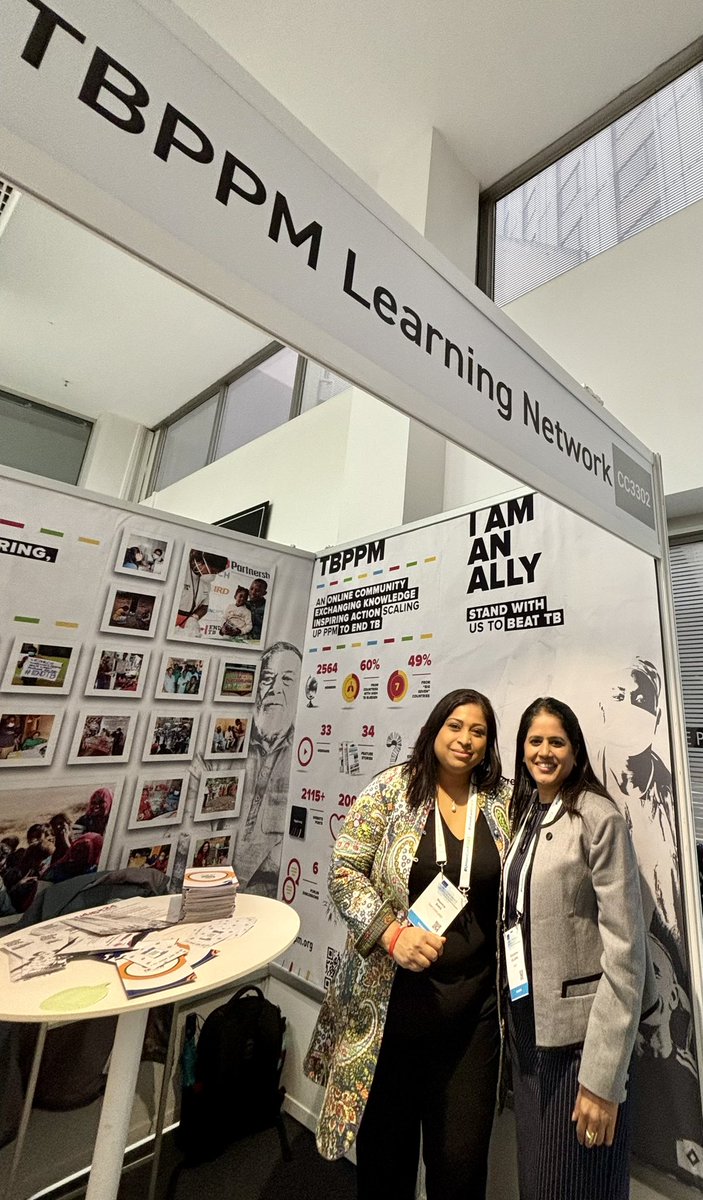 @HMonica_Dias, we truly appreciate your leadership in making TB PPM as an important agenda in the Global TB discourse. Thanks for coming over to our @tb_ppm stall @UnionConference @TBProof