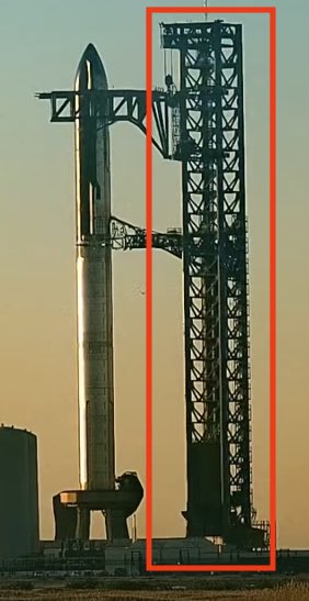 Is this Mechazilla? <a href="/elonmusk/">Elon Musk</a> <a href="/cb_doge/">DogeDesigner</a>