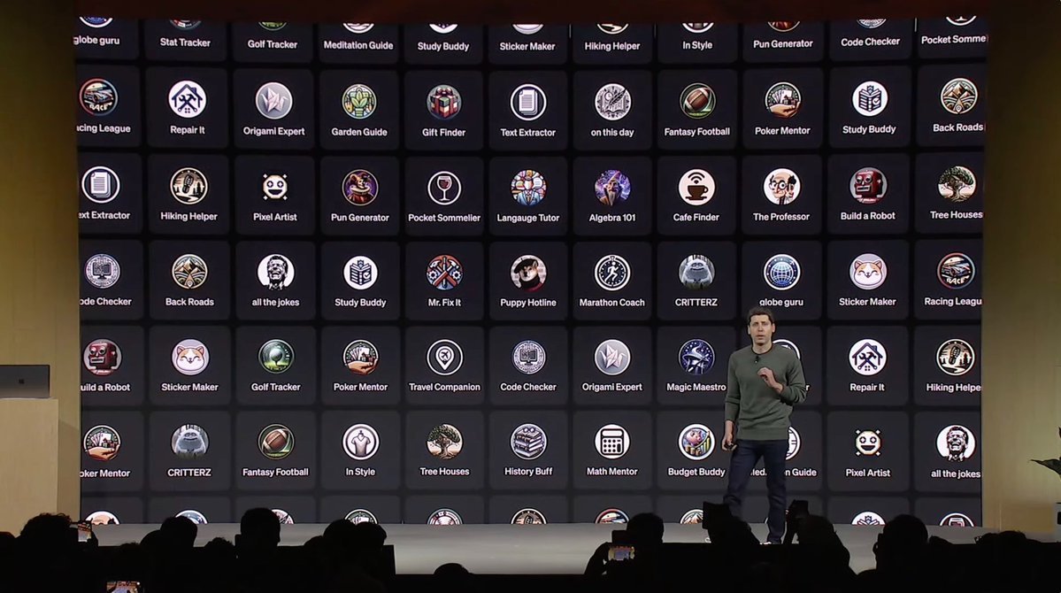 DevMuzzammil's tweet photo. ChatGPT was just the beginning.

Custom GPT builders are leading the AI Market.

Here's a complete Guide on building Custom GPTs. [ Bookmark now🧵]: https://t.co/H78E1kYD2L