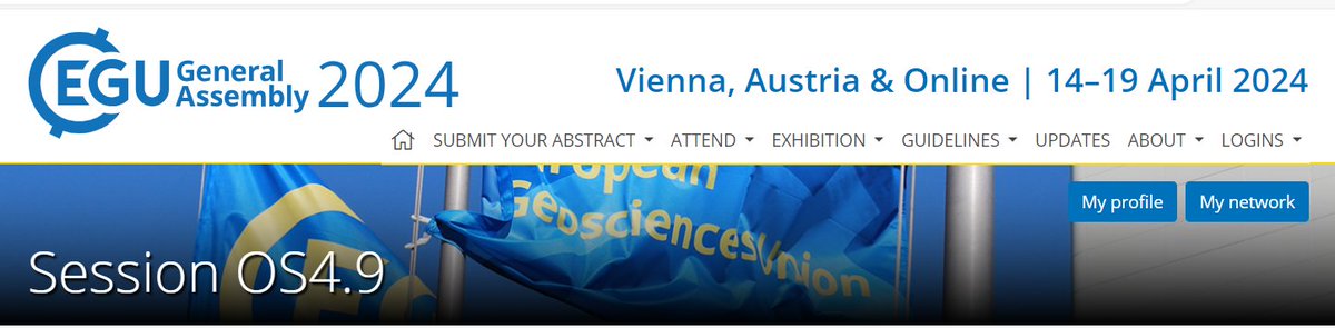 🌊 Ocean experts, contribute to #EGU2024! Present at 'Copernicus Marine Service & Future #EUDTO' session. Join us in Vienna or online, 14-19 April '24!  Submit by 10 Jan '24, 13:00 CET. Early submission by 1 Dec '23 for funding! More info:  tinyurl.com/32e5scnf
Open to all!