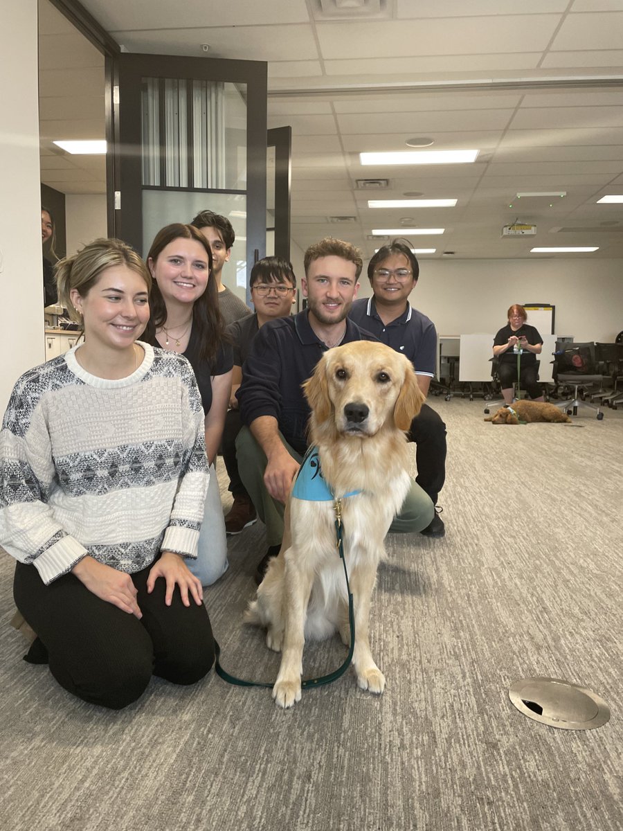 BadryMyke's tweet image. At @PCLConstruction, we believe in supporting the health and wellness of our employees. One of the ways we were recently able to do this and relieve some stress was with a visit from our favourite therapy dogs at our #PCLToronto office. #BeyondtheBuild #MentalHealthAwareness