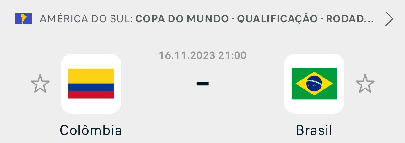 Aposta grátis bet365: ganhe R$50 com Colômbia x Brasil