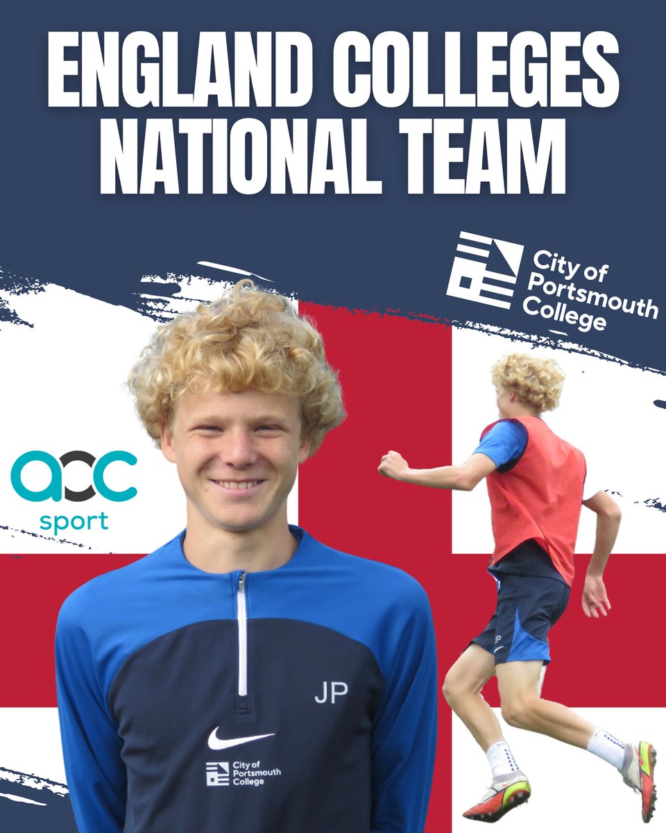PortsCollSport's tweet image. 🏴󠁧󠁢󠁥󠁮󠁧󠁿 England College’s Team 23/24 🏴󠁧󠁢󠁥󠁮󠁧󠁿

A massive congratulations to our first year Elite Football student, Jacob Pope for being selected for the 23/24 season England National College team . 

Jacob is the first ever @yourcopc student to represent England College’s!! 💪🏼