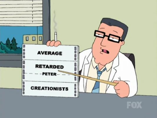 Maximumatheist's tweet photo. If you don’t understand evolution, just know this is how the rest of the world sees you. Not a joke. https://t.co/AgYaruJJYt