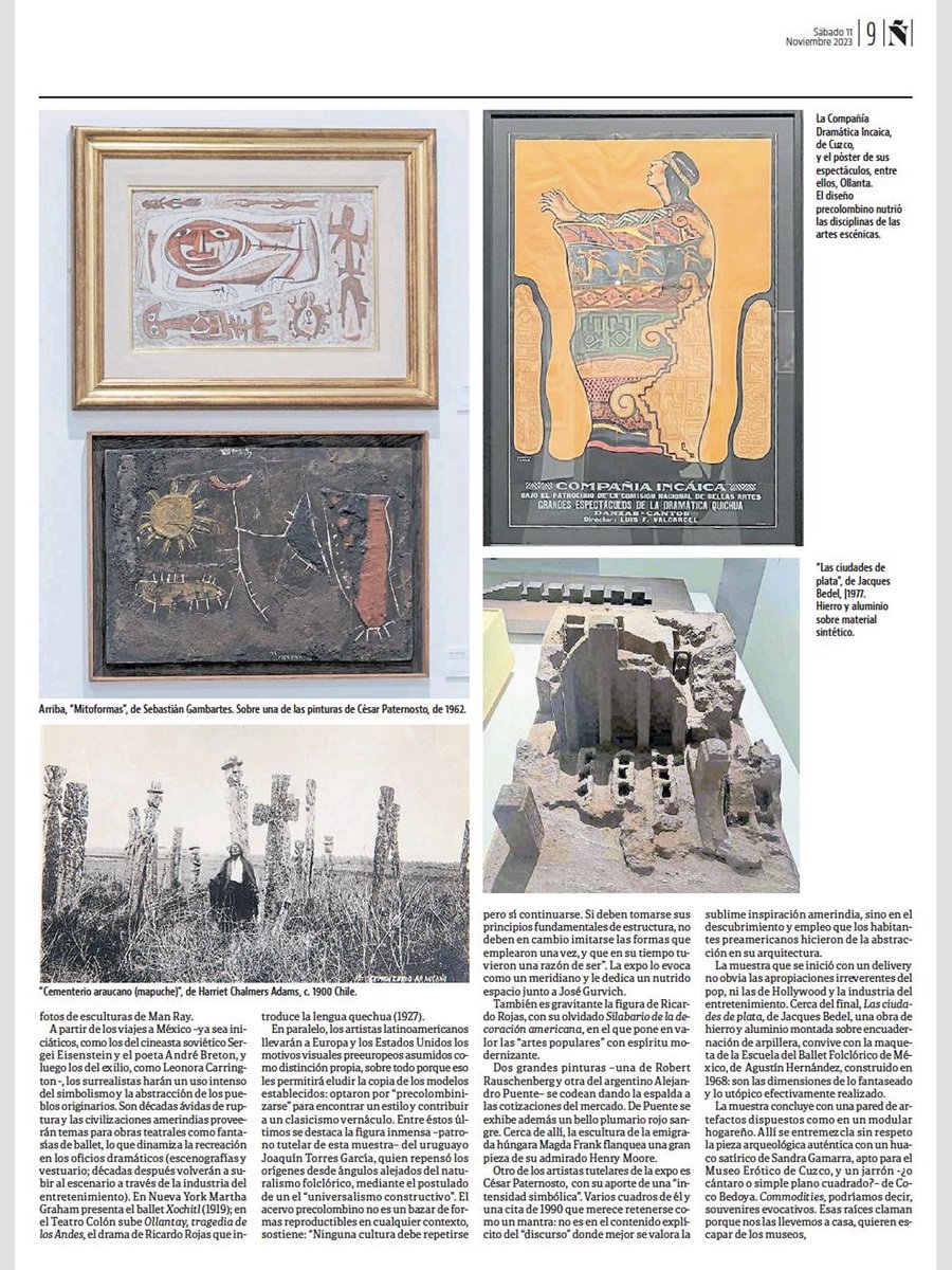 <a href="/JavierGomaL/">Javier Gomá Lanzón</a> <a href="/museodelprado/">Museo del Prado</a> @fundacionmarch El suplemento cultural Ñ de Clarín le ha dedicado esta semana su portada y es su tema principal