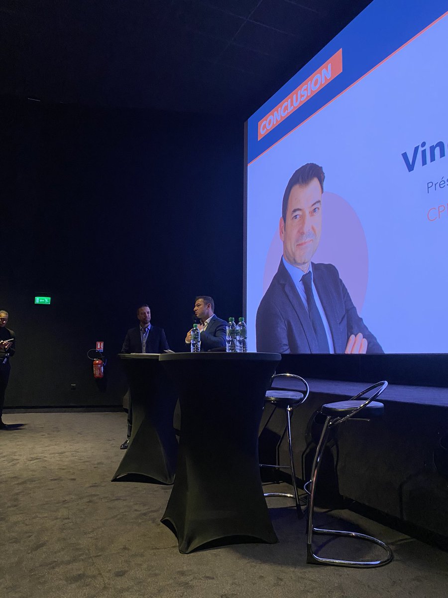 « Nous pouvons vous délivrer des outils, des dispositifs, vous informer et surtout protéger vos entreprises ! 
La CPME défend vos entreprises ! »

Une soirée #CAP2024 qui s’achève avec l'intervention de <a href="/vaguilera31/">Vincent AGUILERA</a> le président de la CPME31. 

Merci pour cette conclusion ! ⭐️