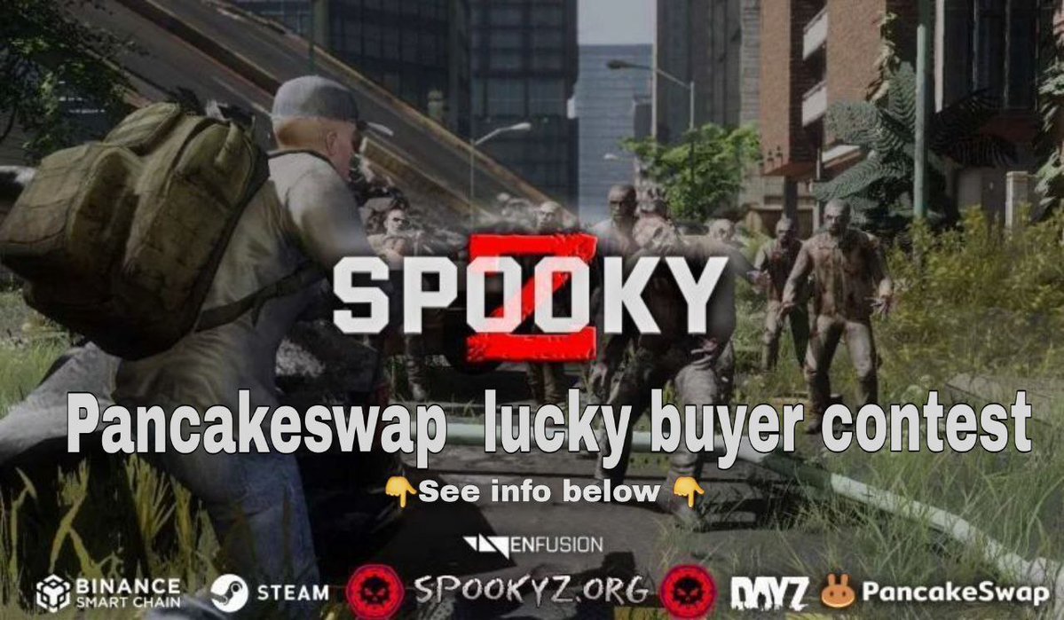 Spookyz_org's tweet photo. 📢PancakeSwap Contest📢

🏆FIRST WINNER OF 10% EXTRA BONUS🏆
0xB297e112b5a2BD3882F68200982B120B618B7aB3

🔥Join Now! Contest is still Live until 26/11/23🔥

👉For more Info please join our TG:
        https://t.co/KnwIKfrbAJ

You have to be in it, to win it. Don't Miss Out!