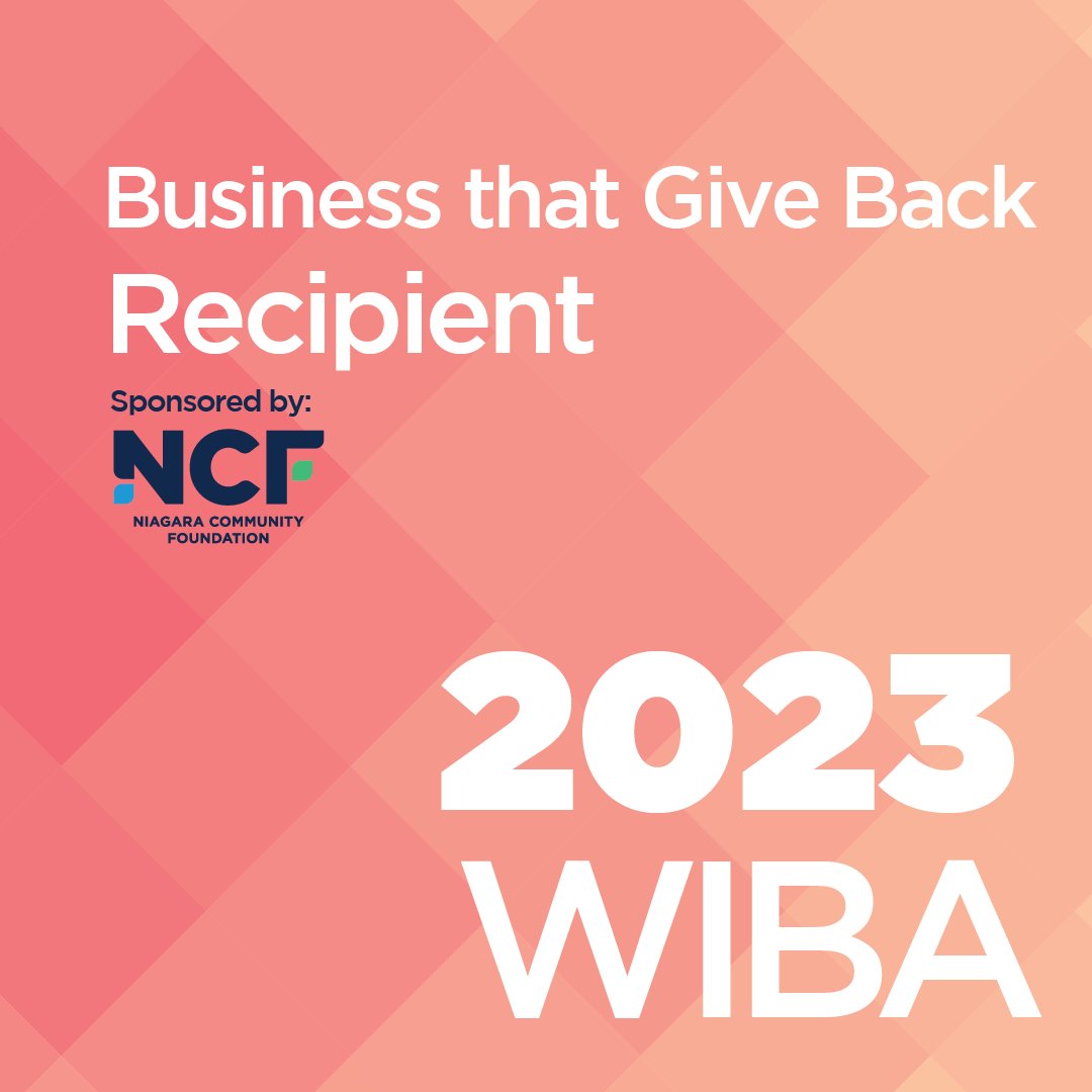 💗🧡 WIBA Recipient 🧡💗 🏆 2023 Business That Gives Back Award Recipient: TD For more information on the recipient, click here: 🔗gncc.ca/2023-wibas-bus… Sponsored by: Niagara Community Foundation #WIBA2023