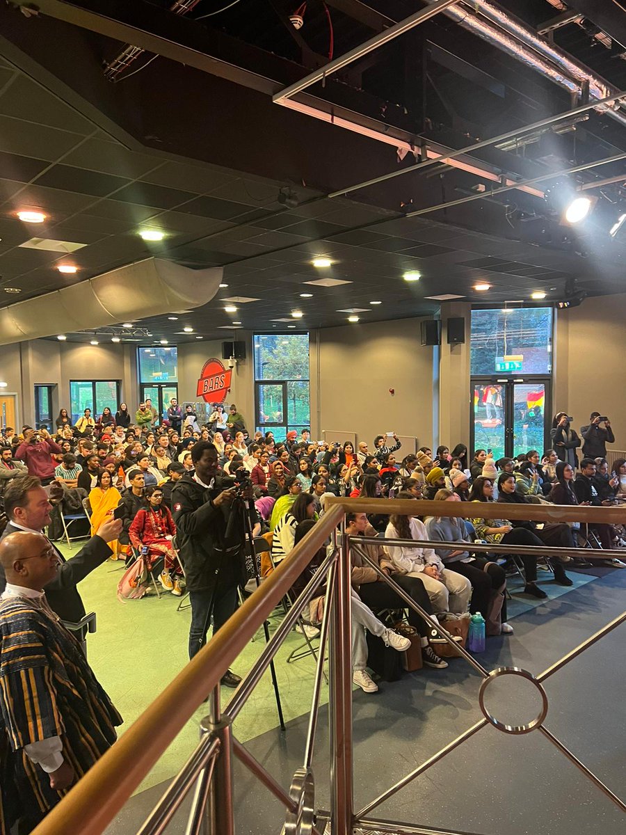 vweerakk's tweet photo. An amazing fusion of culture and talent was on show at today's international student networking forum @UniofBradford. The atmosphere was electrifying &amp; clearly demonstrated why we are the leading university for social mobility and inclusion @BradfordUniSU  @ShirleyCongdon https://t.co/mIWpk8xywd