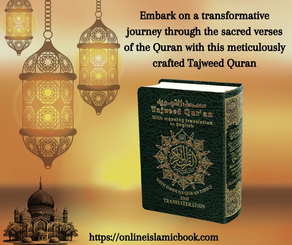 Tajweed Quran with English Translation and Transliteration Small- (Pocket size)

You Can order here: t.ly/F-XQQ
Or Contact Us For Any Query at +18007869038

#tajweedquran #englishtranslation #transliteration #LearnTajweed #tajweedrules #OnlineIslamicBook