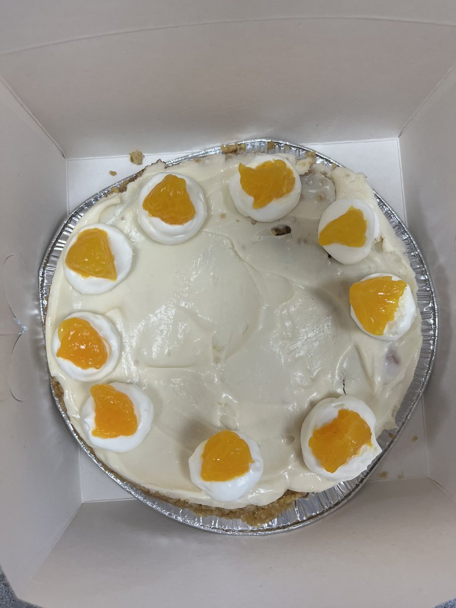 S3 practical cookery have been working on garnishing and decorating the last few weeks, this week the made and decorated a mandarin cheesecake ⭐️🍊