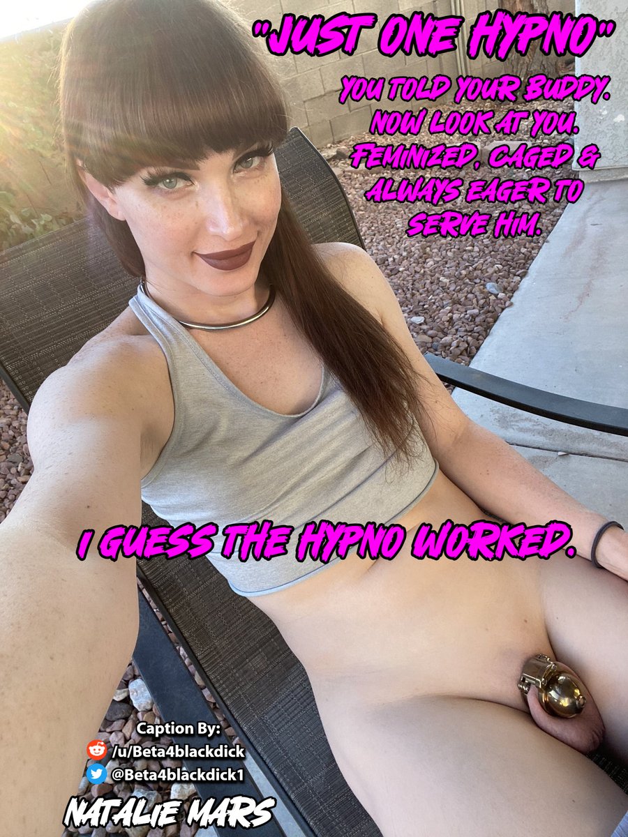 B4BDCAPTIONS's tweet photo. The hypno worked.

#sissy #chastity #sissyhypno https://t.co/AgytCifnou