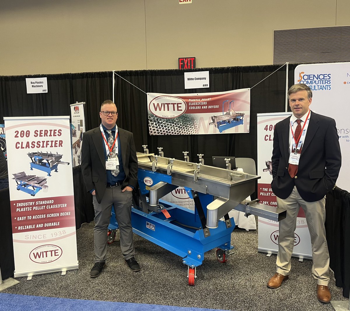 Day 2 at #amiplasticsworldexpo @cleconventions 

Stop by booth A103 and learn about our drying, cooling and classifying technology! 
Our team is looking forward to meeting you.

#AMIEXpos #fluidbeddryer #classifyer #dryer
#Plastics
<a href="/Contact_AMI/">AMI</a>