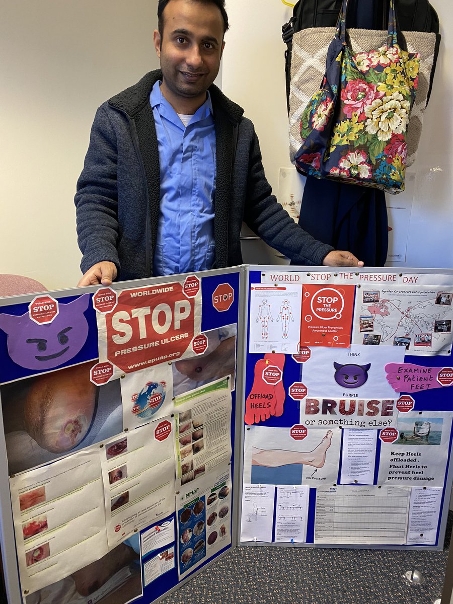 Promoting and sharing #stopthepressure <a href="/DCHFT/">Dorset County Hospital NHS Foundation Trust</a> Come visit Sharon our TVN in Damers tomorrow. #makingeverycontactcount #teamdch