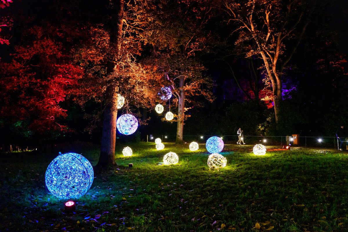 The magic has officially arrived ✨ Luminate Sandringham winter light trail is now open nightly until 24 December, a mile-long enchanting trail with projections, lasers, holograms and lights. Book tickets: luminate.live/sandringham-es… 📸 Gary Pearson Photography