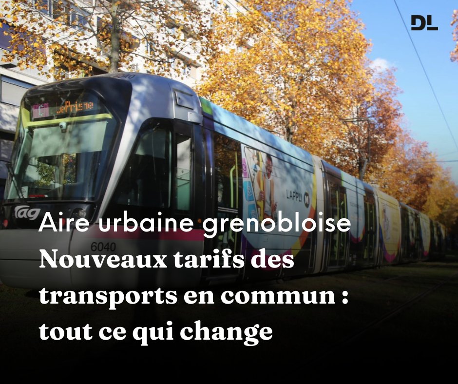 LeDL_Grenoble's tweet photo. Au 1er février, il va y avoir du changement dans les grilles tarifaires des réseaux MTag et MTougo (Grésivaudan) 🎟️
#Isère #transport #mobilités 

👉 https://t.co/wb63btCEss
✒️: @MarinaBlanc38 &amp; @vigny6 https://t.co/dW3qWibVWR