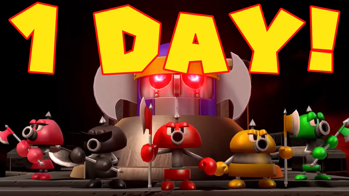 BowserCountdown's tweet photo. It's only ONE DAY until Super Mario RPG comes out!
#SuperMarioRPG #MarioRPG #NintendoSwitch https://t.co/09N11vWXkg