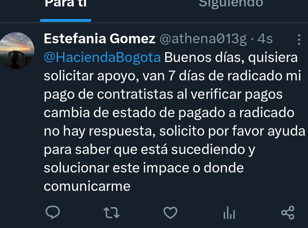 athena013g's tweet photo. @HaciendaBogota @personeria  como es posible que nadie pueda decirnos que sucede y solo se dediquen a solicitar mensajes que no responde https://t.co/q1rqWrD3fk