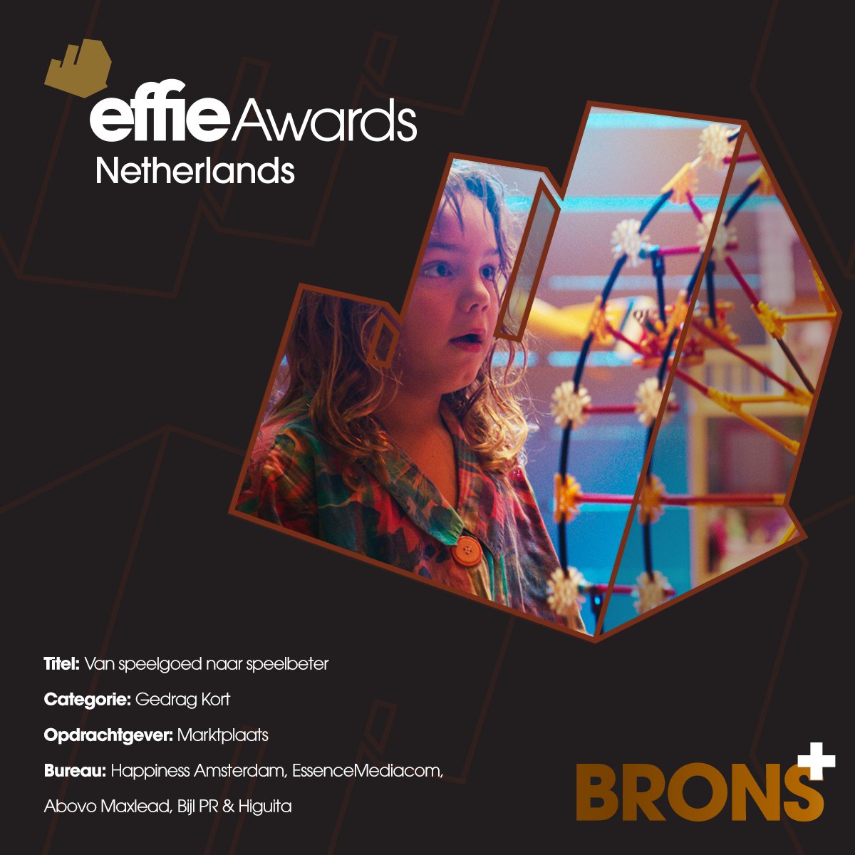 🥁 Tromgeroffel... De Bronzen Effie mét Maatschappelijke Plus➕ gaat naar...

<a href="/Marktplaats/">Marktplaats</a> | Van Speelgoed naar Speelbeter
Categorie: Gedrag Kort

Door: Happiness Amsterdam, <a href="/emglobal/">EssenceMediacom</a>, <a href="/Maxlead/">Maxlead (part of Abovo Media)</a>, <a href="/bijlpr/">Bijl PR</a> &amp; Higuita

#effies