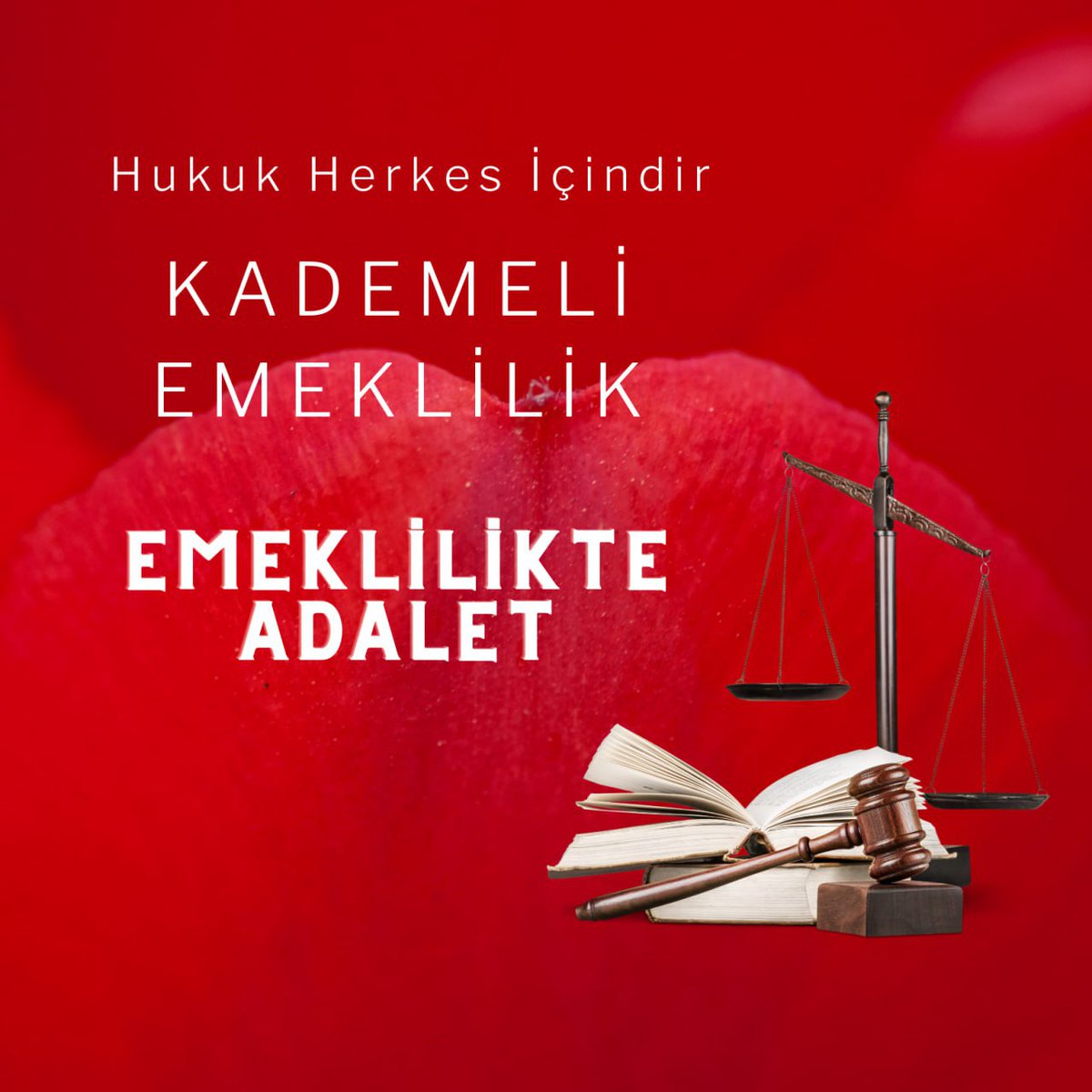 Karanlığın içinde bir ışık var halâ...
Eşit olmayan bir düzene rağmen!

#KademeliEmeklilikHaktır 
#Hak #Hukuk #Adalet