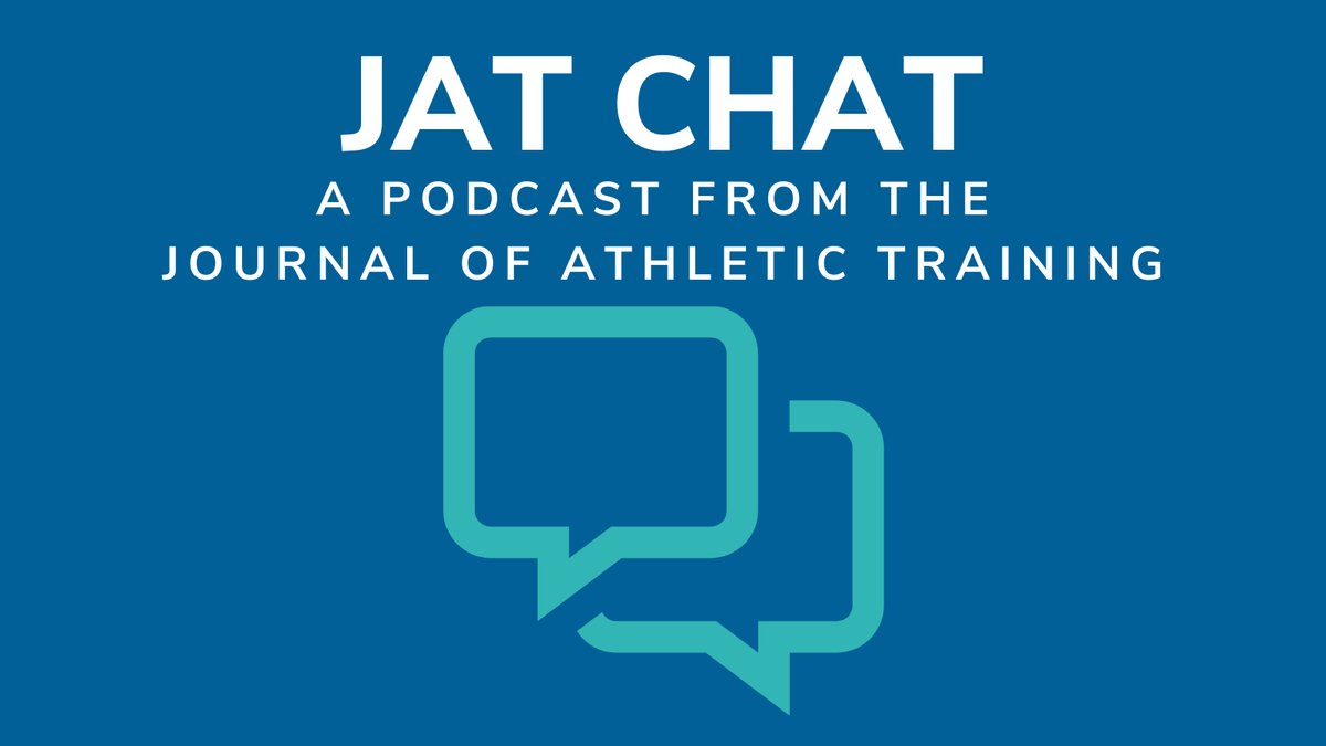 JAT_NATA's tweet photo. On #JATChat, Dr. Radzak interviews Dr. Tamara Valovich McLeod (@TamaraCVMcLeod) and Dr. Shelly Fetchen DiCesaro (@sfdicesaro) about their paper describing knowledge and use of sport specialization recommendations.
Podcast: https://t.co/77PBiof2C6
Article: https://t.co/Y6I3OYb54T https://t.co/3QT4EV1VRV