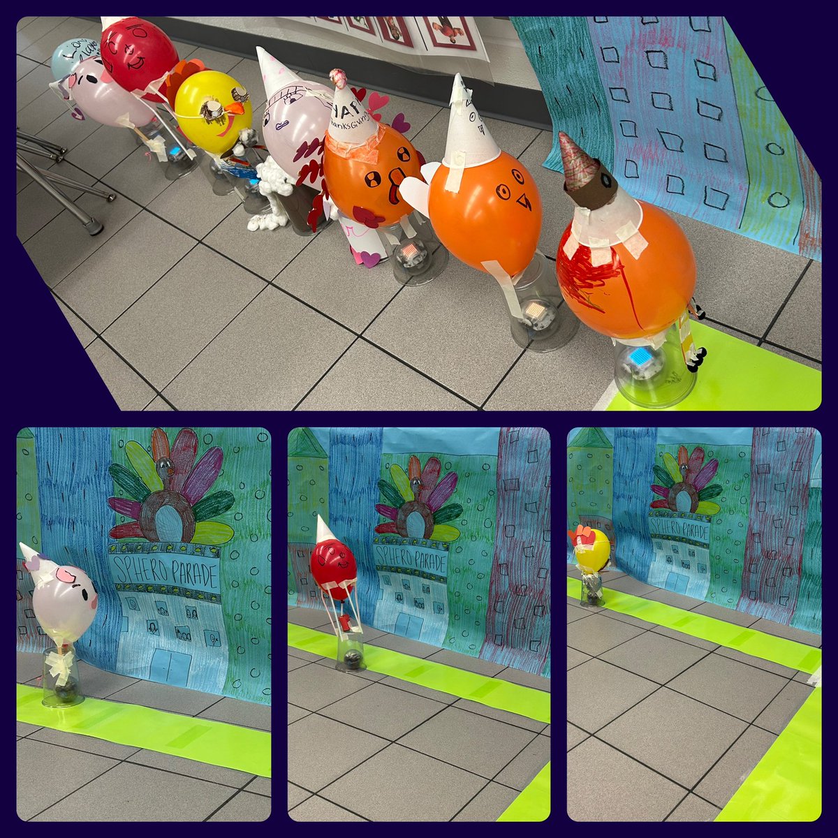 Mrs_B3ckham's tweet image. Fifth graders at FPE are practicing their sequencing skills this week with our Sphero Balloons Over Broadway project! #Coding #SpheroBolts #FPEFalcons @SpheroEdu @ZumForestPark @halliesmills