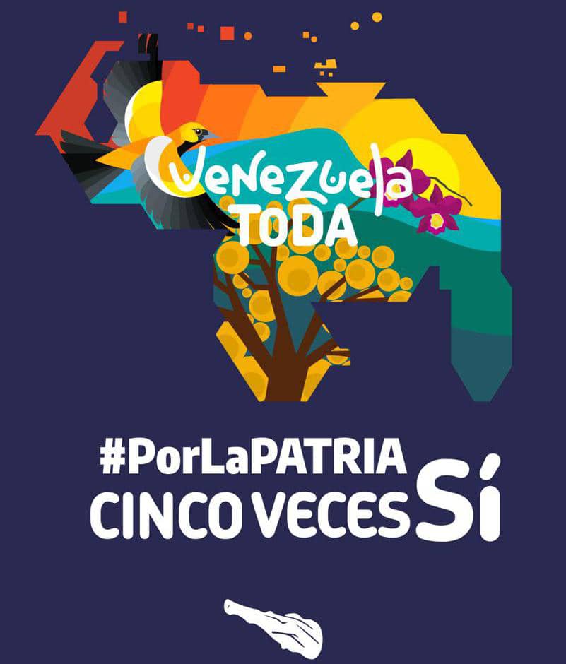 Fé en el Futuro 🇻🇪

Son momentos importantes en el marco de la unidad, igualdad y justicia que soñó el Libertador de Venezuela y América, quien nos convoca a todos y todas con su grito de unión para Defender y Blindar nuestra Patria en todos los flancos.

#PorLaPatriaCincoVecesSí